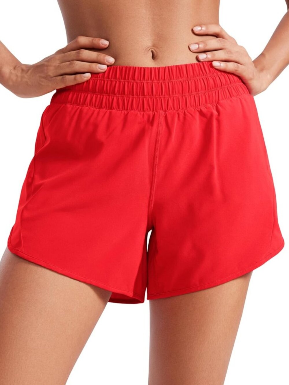 High-Waisted 5" Dolphin Athletic Shorts for Women | Lightweight, Quick-Dry